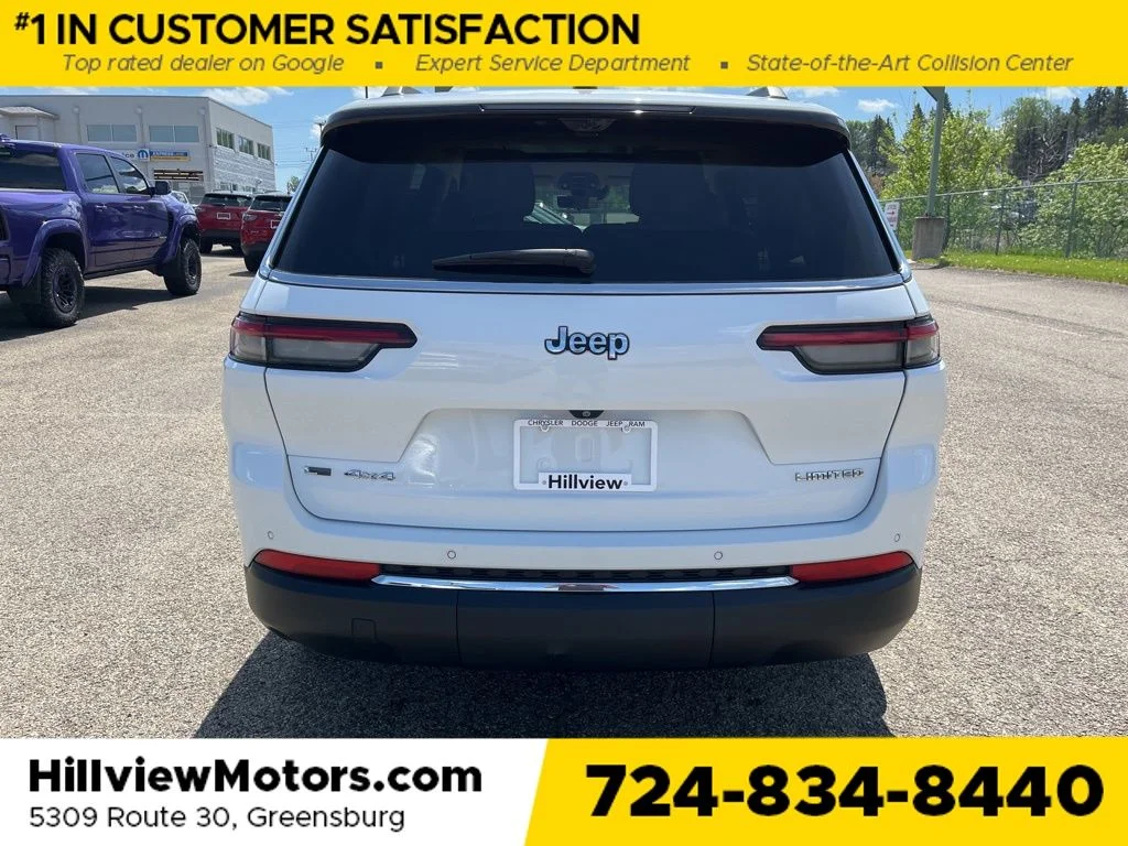 Certified Used 2021 Bright White Clearcoat Jeep Limited image 5