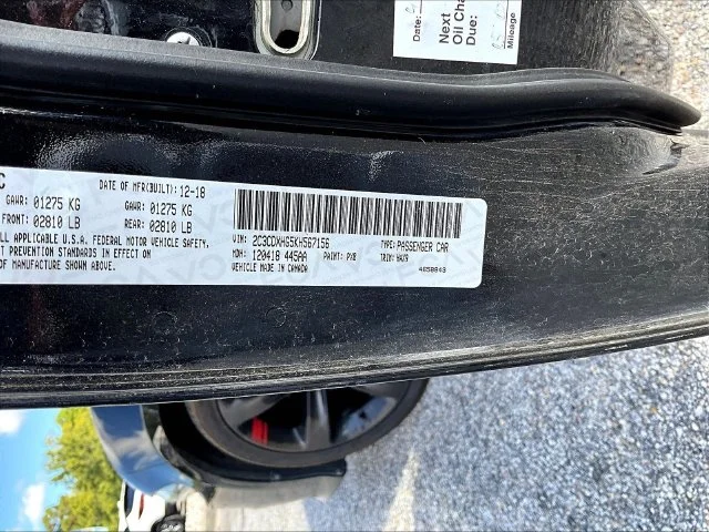Used 2019 Black Dodge GT image 9