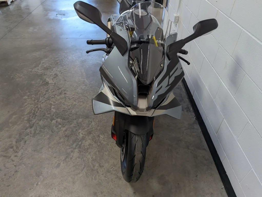New 2026 BLUESTONE METALLIC BMW 1000 RR Light White M Motorsport image 3
