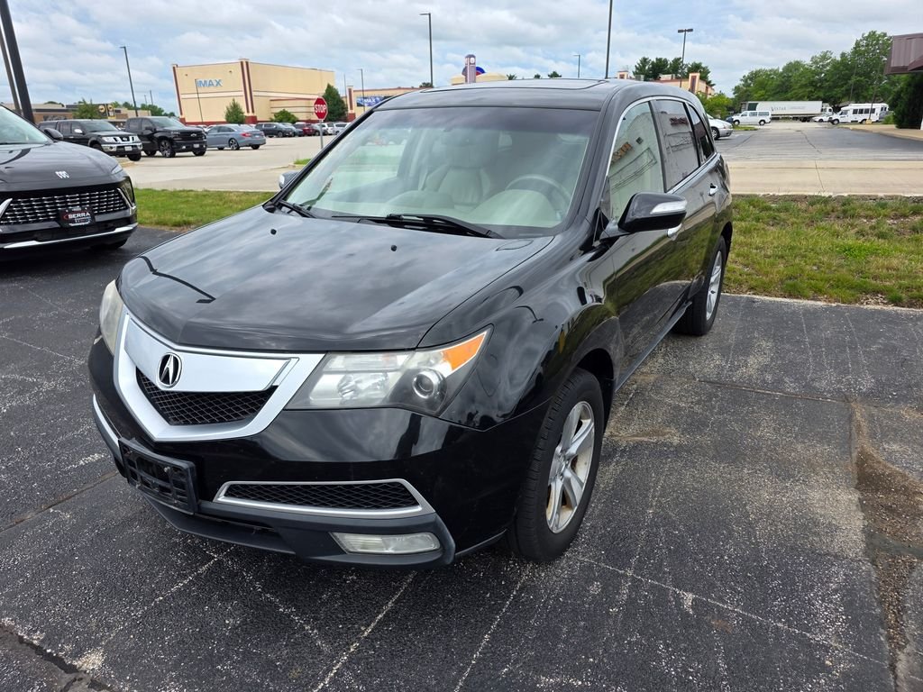 Used 2010 Black Acura Technology image 2