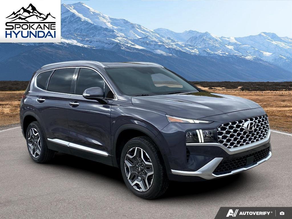 Certified Used 2022 Lagoon Blue Hyundai Limited image 7