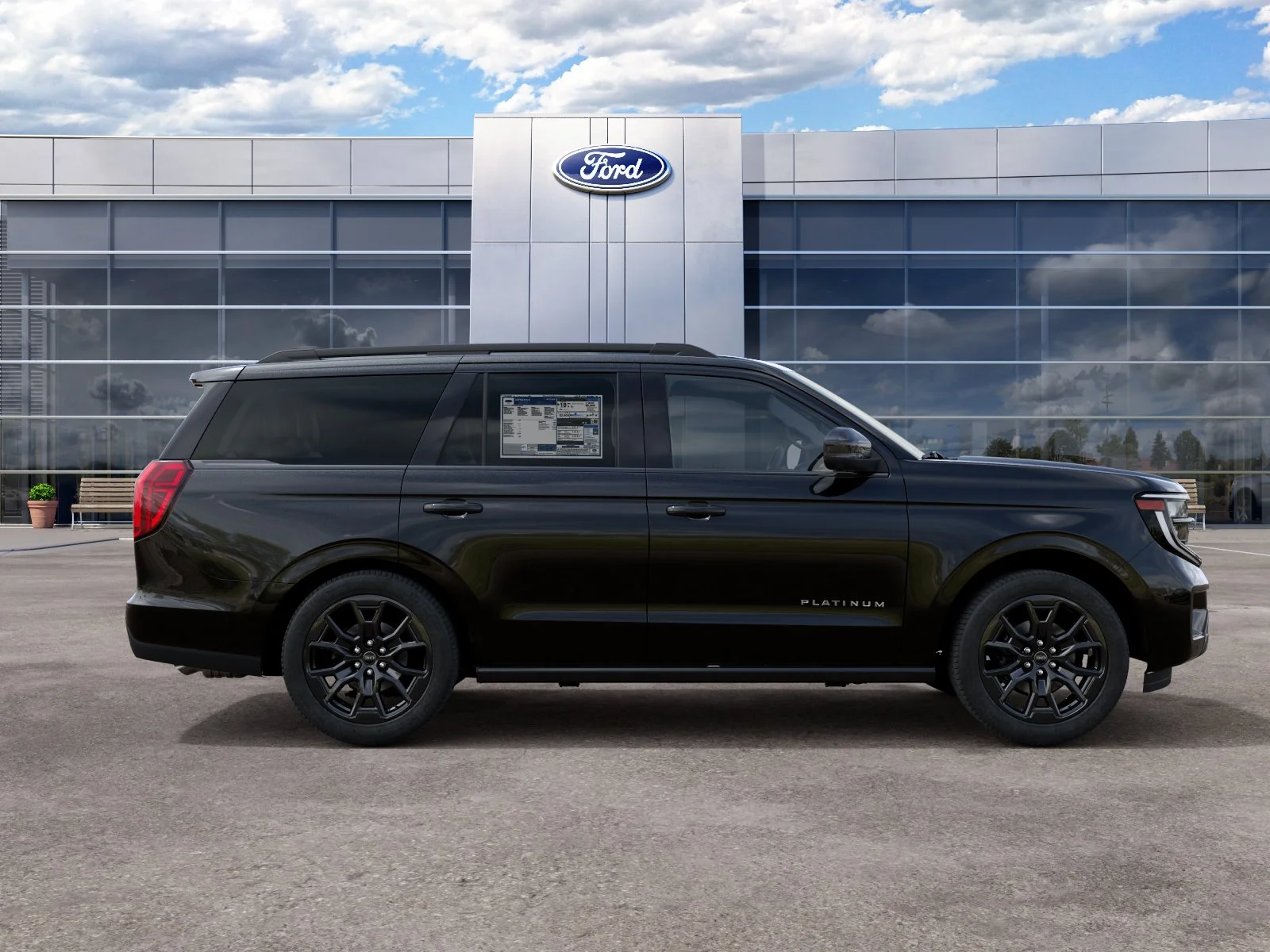 New 2027 Agate Black Metallic Ford Platinum image 57