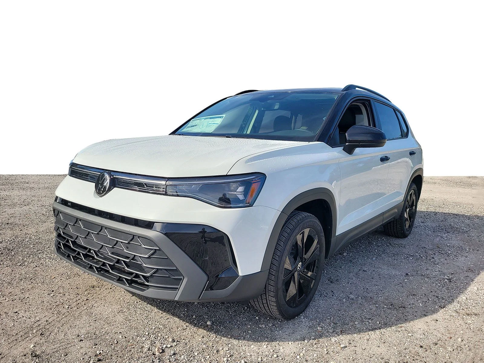 New 2026 Pure White W/Deep Black Roof Volkswagen 1.5T SE Black image 4