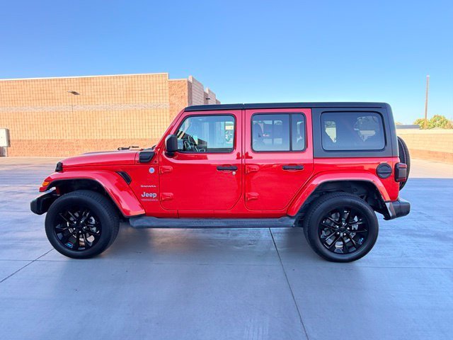 Used 2023 Red Jeep Sahara 4xe image 10