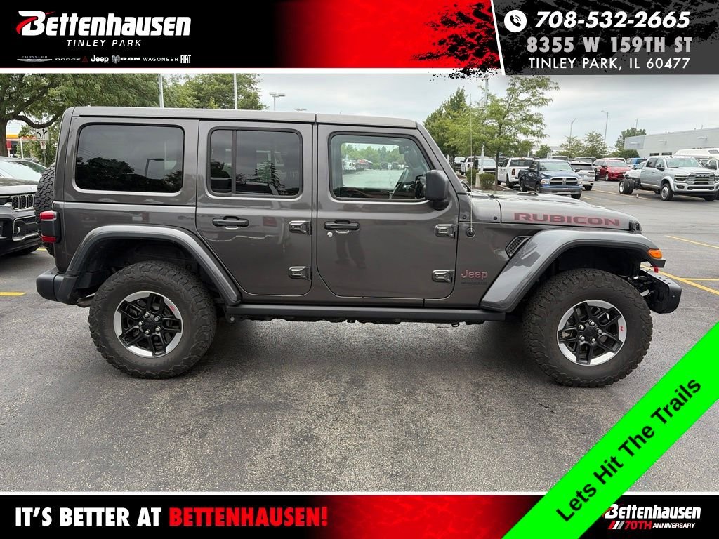 Certified Used 2018 Crystal Metallic Jeep Unlimited Rubicon image 6