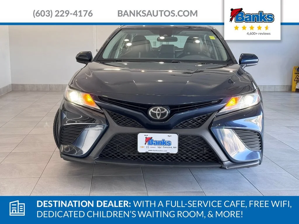 Certified Used 2020 Blue Toyota SE AWD image 3