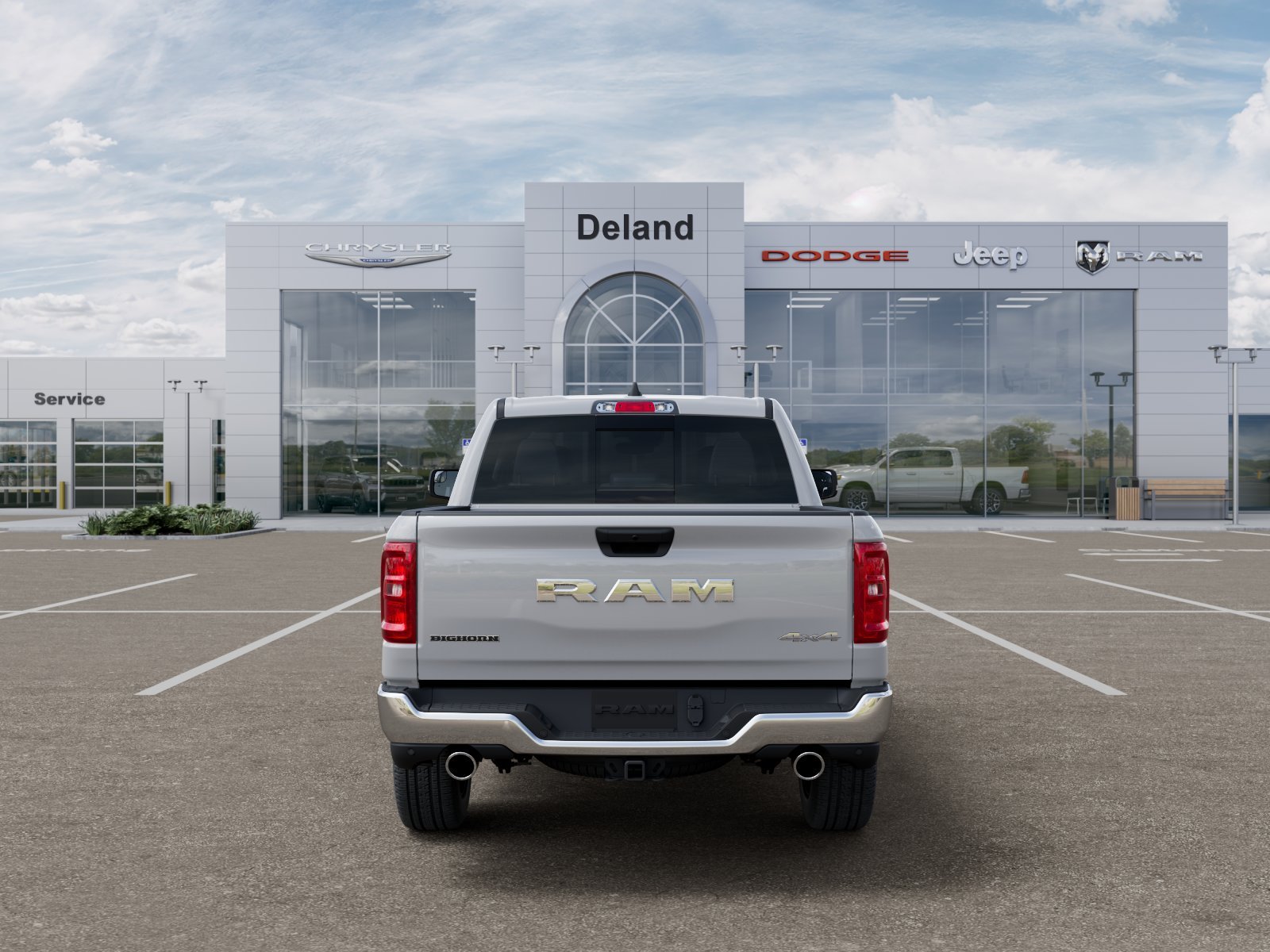 New 2026 Bright White Clear-Coat Exterior Paint RAM Big Horn/Lone Star image 39