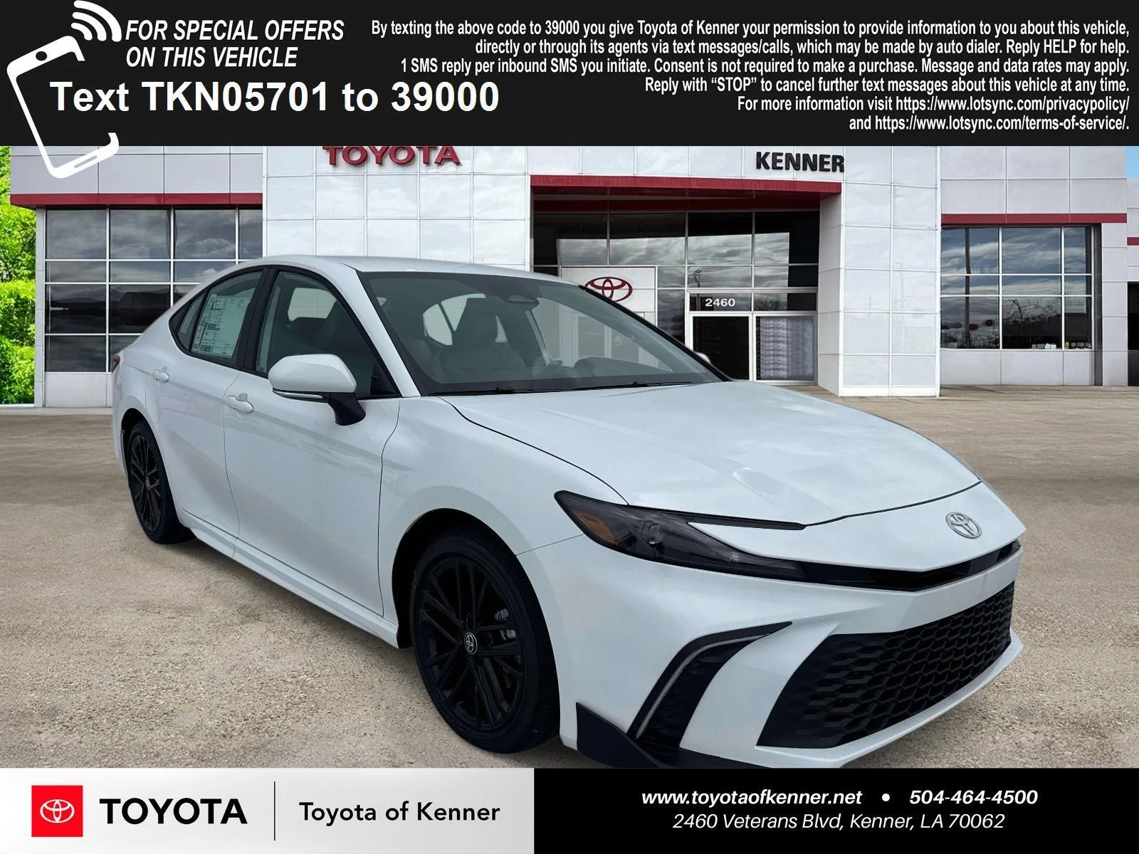 New 2026 Ice Cap Toyota SE image 1
