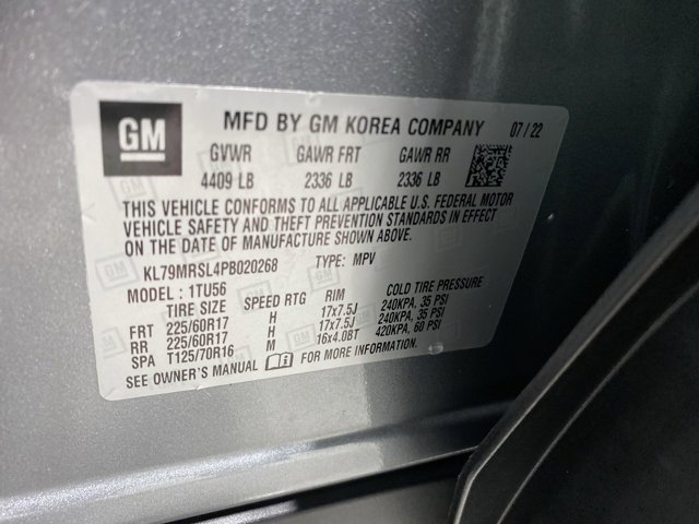 Used 2023 Sterling Gray Metallic Chevrolet LT image 32