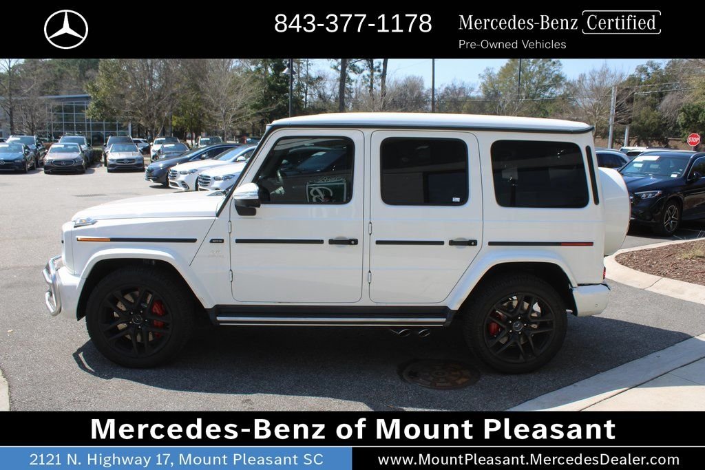 Certified Used 2022 White Mercedes-AMG G 63 AMG® image 11
