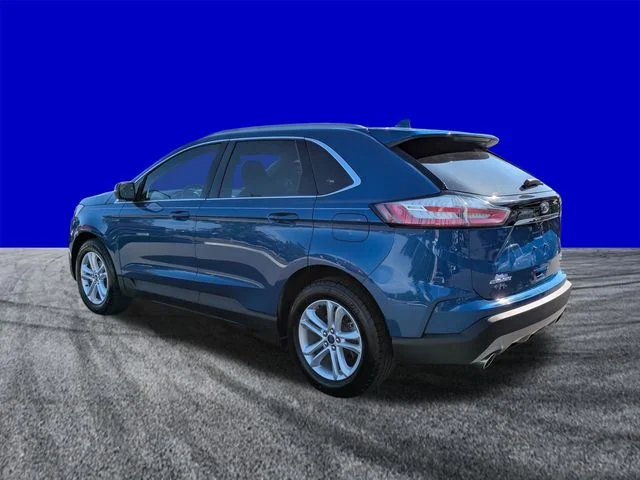 Certified Used 2020 Atlas Blue Metallic Ford SEL image 6