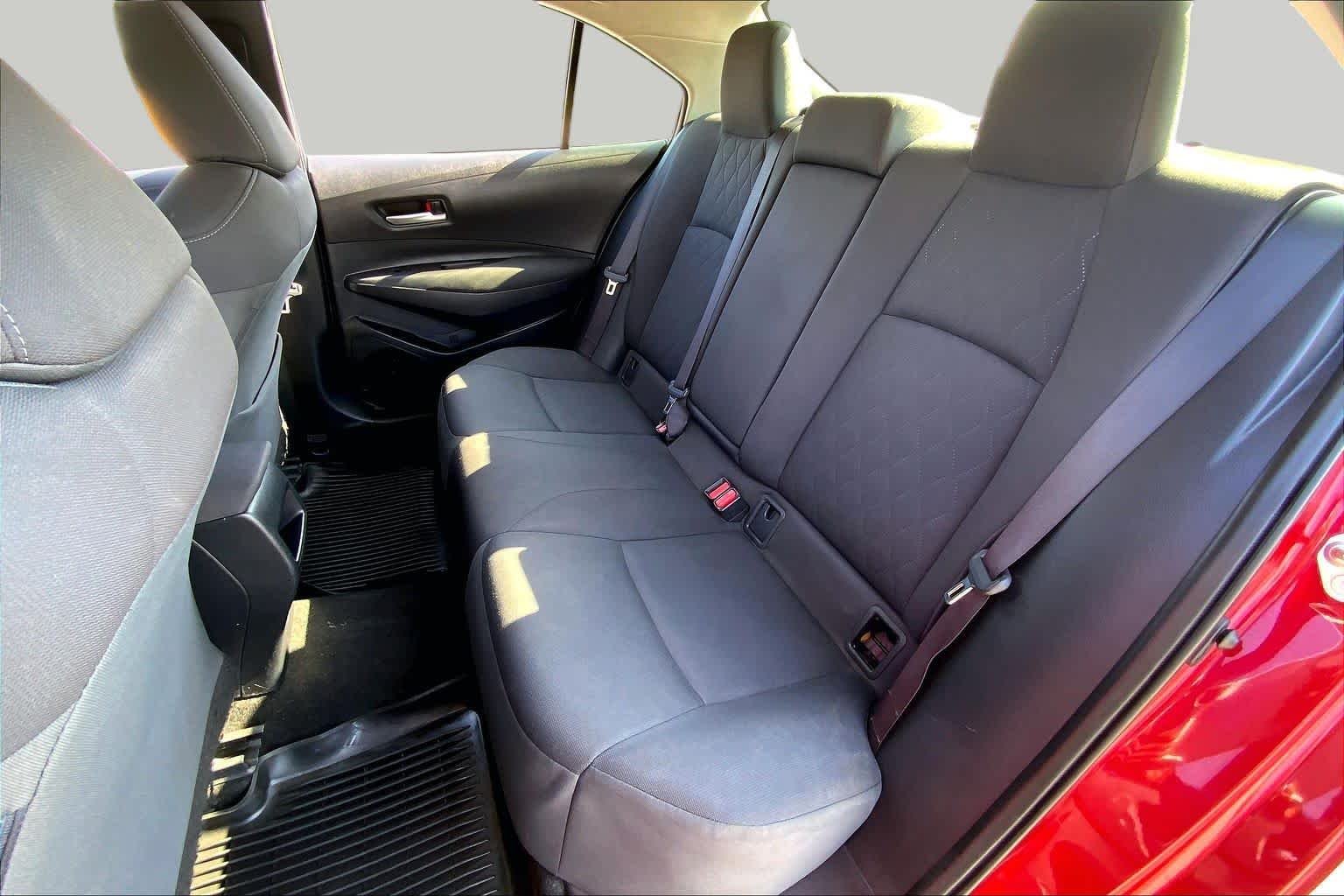 Used 2020 Barcelona Red Metallic Toyota LE image 20