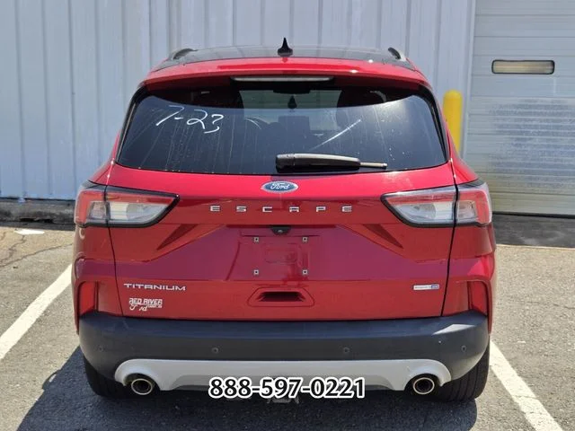 Used 2020 Red Ford Titanium image 6