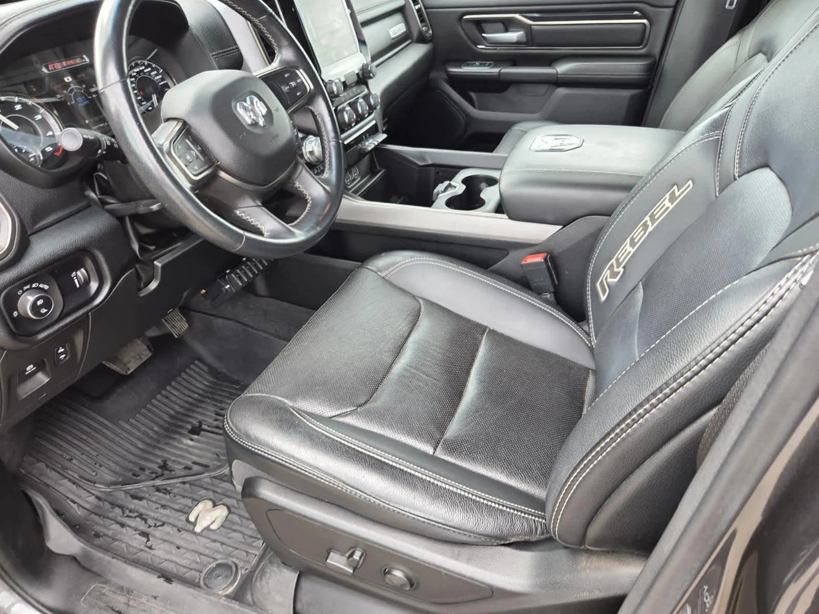 Used 2022 Granite Crystal Metallic Clearcoat Ram Rebel image 14