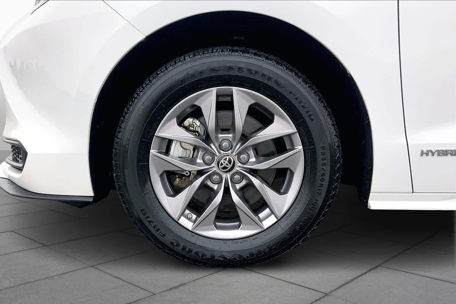Used 2021 Super White Toyota LE image 10