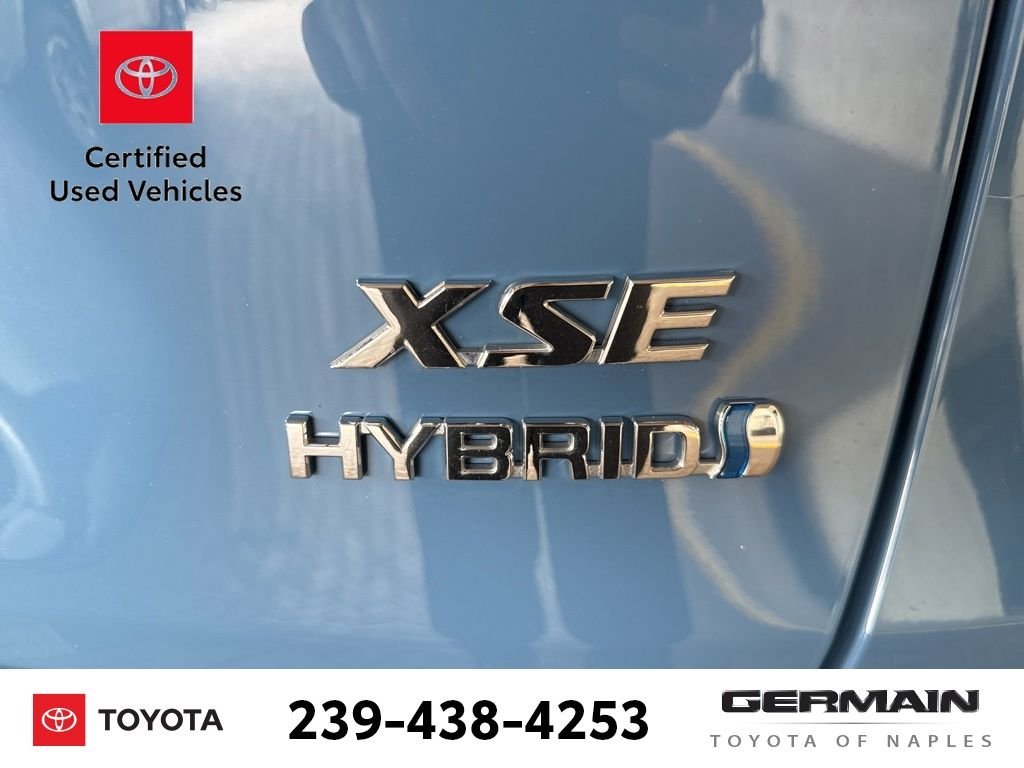 Used 2024 Blue Toyota XSE image 7