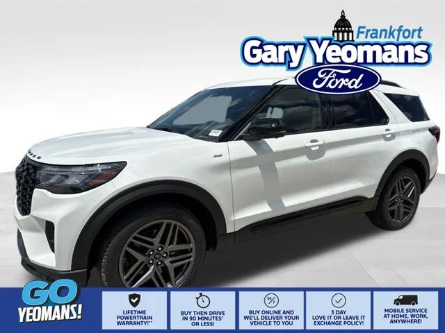 New 2026 Star White Metallic Tri-Coat Ford ST-Line image 1