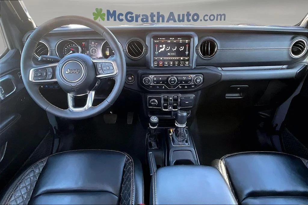 Used 2023 Gray Jeep Sahara 4xe image 9