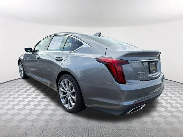 Used 2022 Satin Steel Metallic Cadillac Premium Luxury image 7