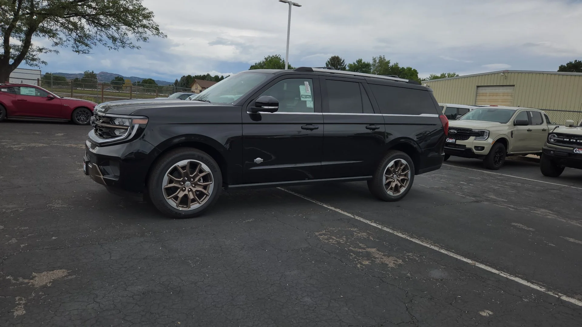 New 2027 Agate Black Metallic Ford King Ranch image 3