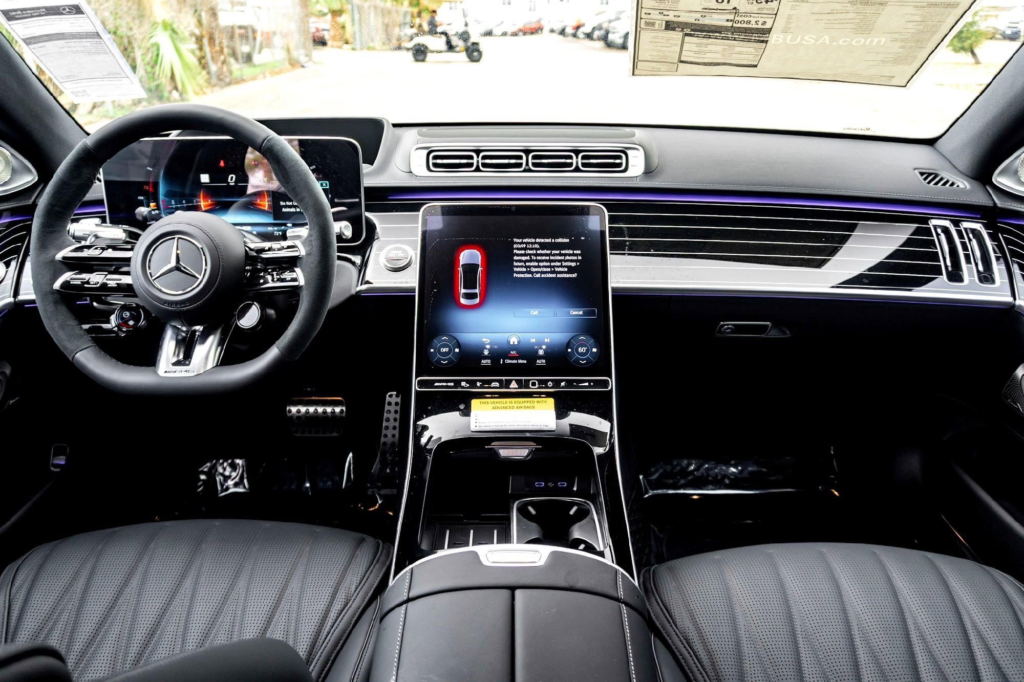 New 2026 MANUFAKTUR Moonlight White Metallic Mercedes-Benz AMG® S 63 E 4MATIC® Sedan image 22