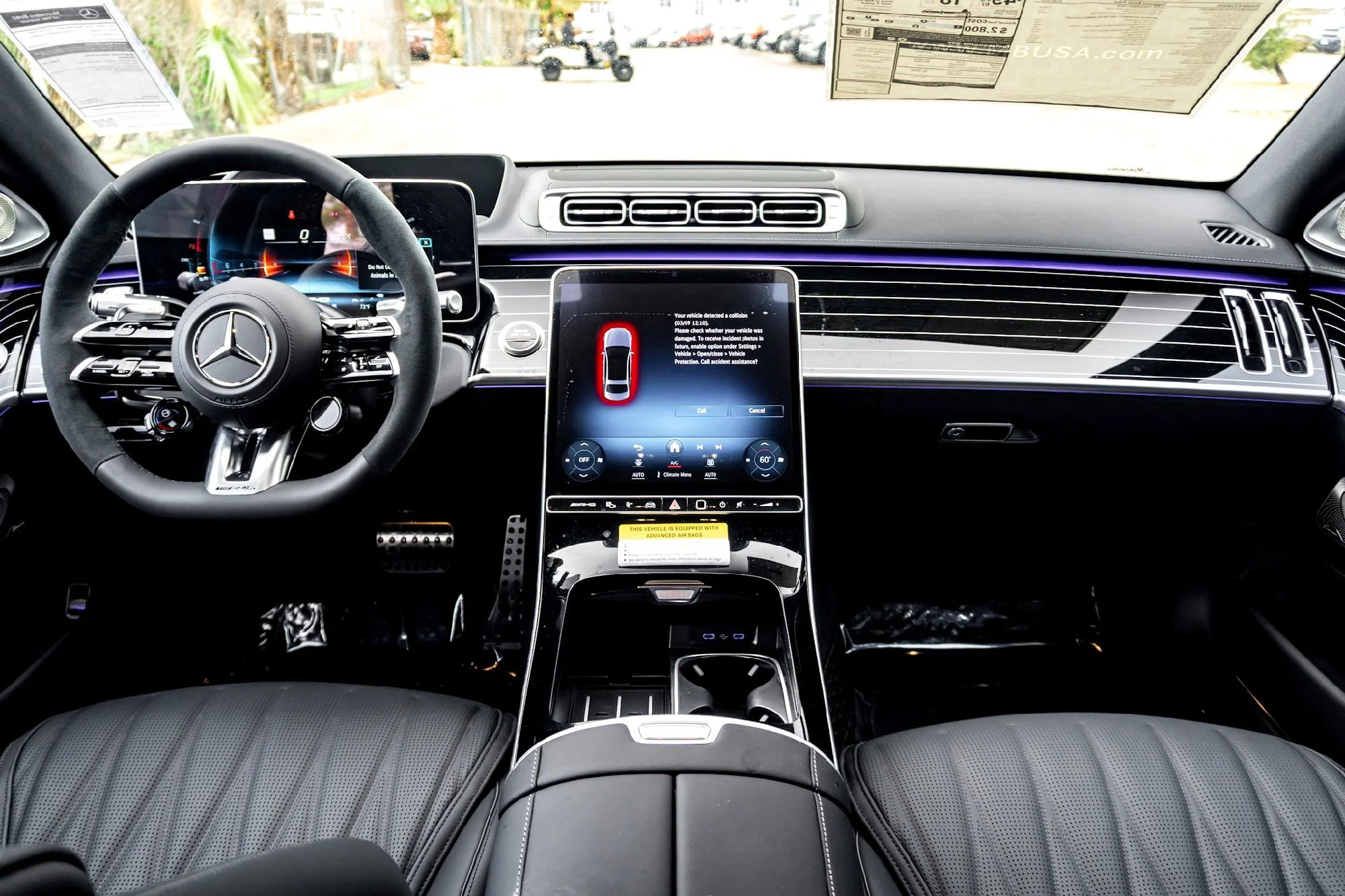 New 2026 White Mercedes-Benz AMG® S 63 E image 22