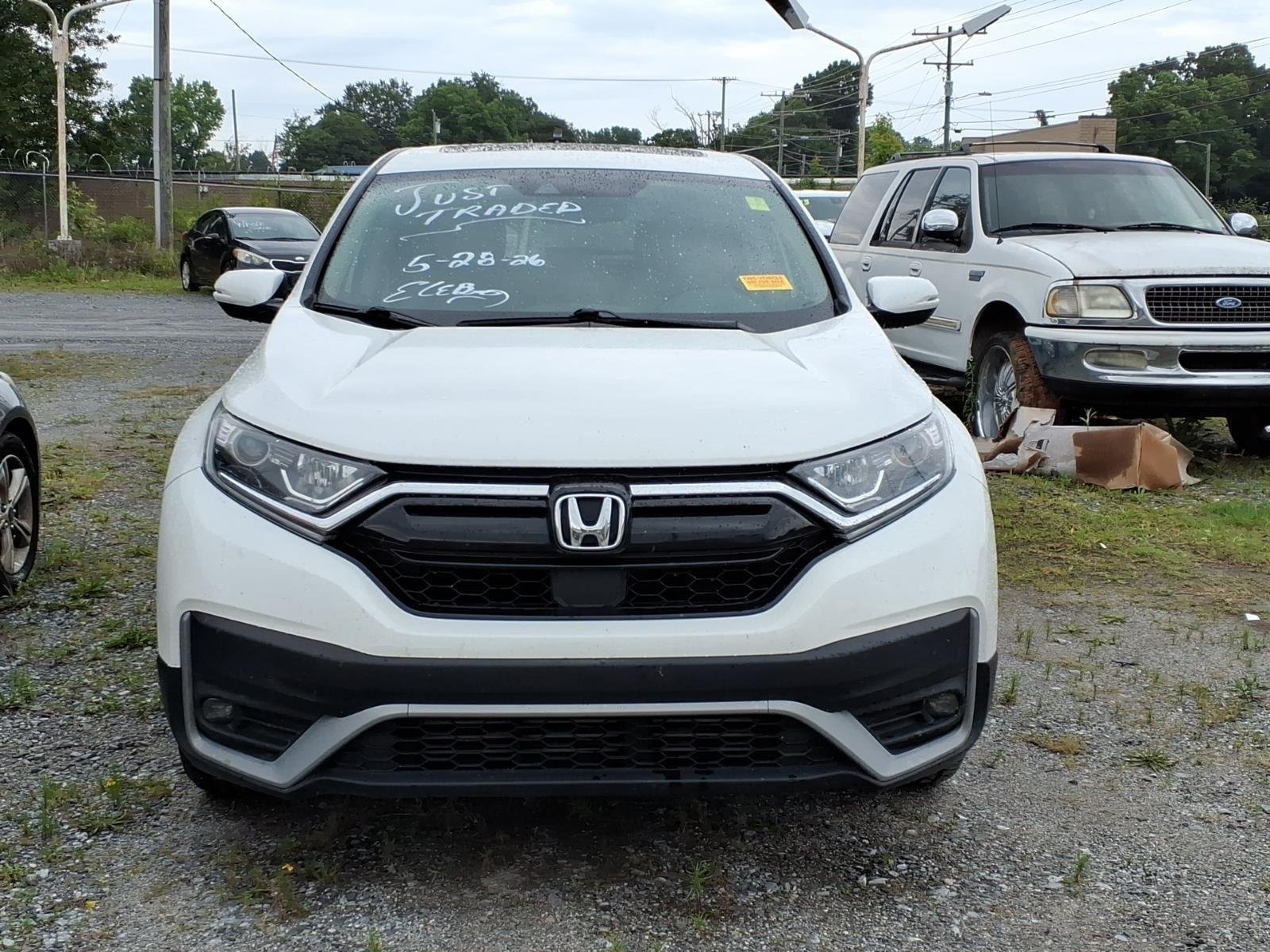 Used 2020 Platinum White Pearl Honda EX-L image 2
