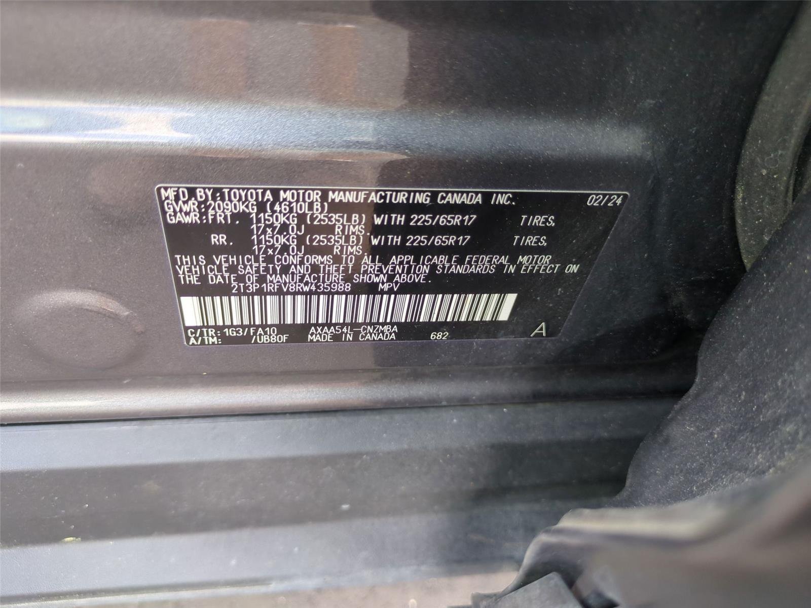Used 2024 Magnetic Gray Metallic Toyota XLE image 51
