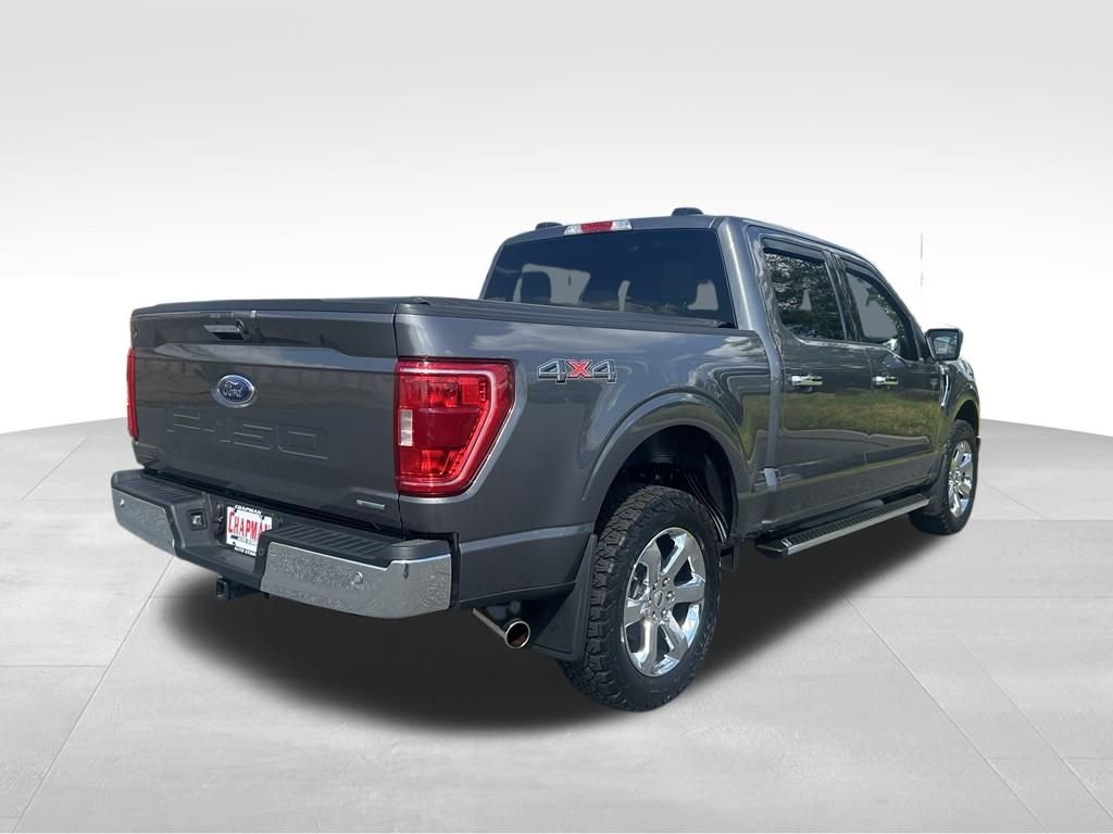 Certified Used 2022 Gray Metallic Ford XLT image 5