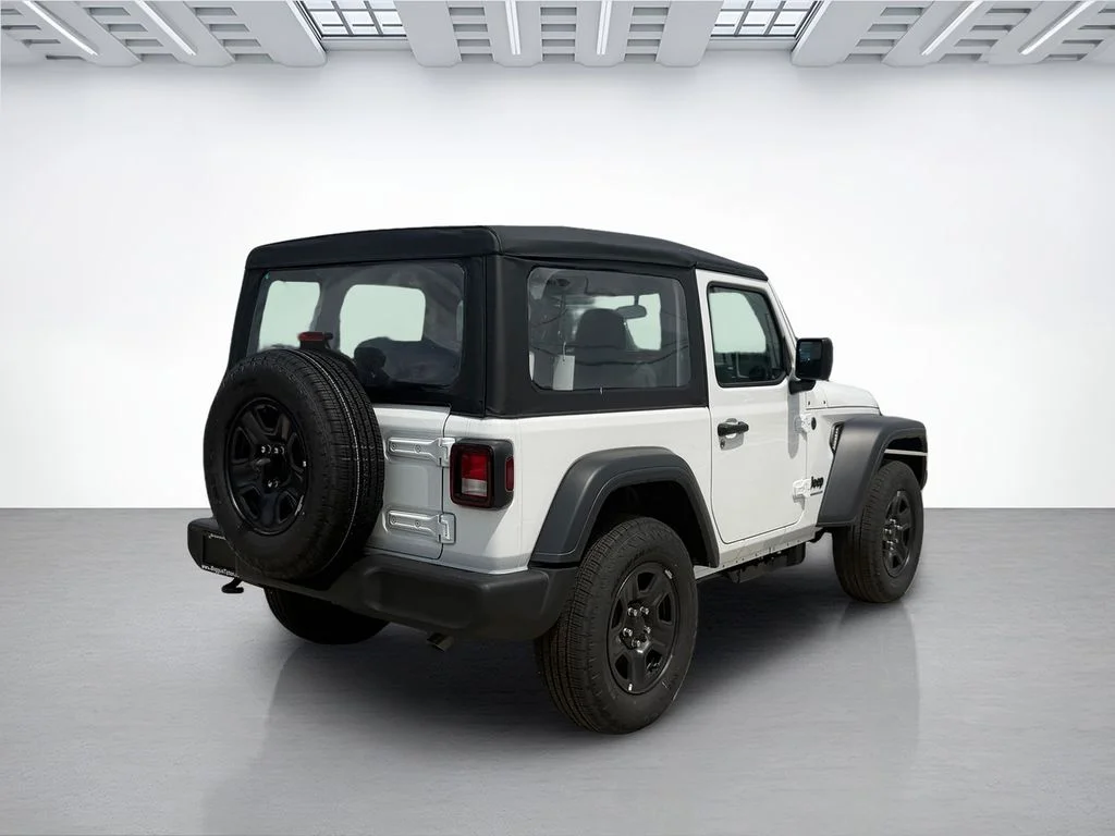 New 2026 Bright White Clearcoat Jeep Sport image 3