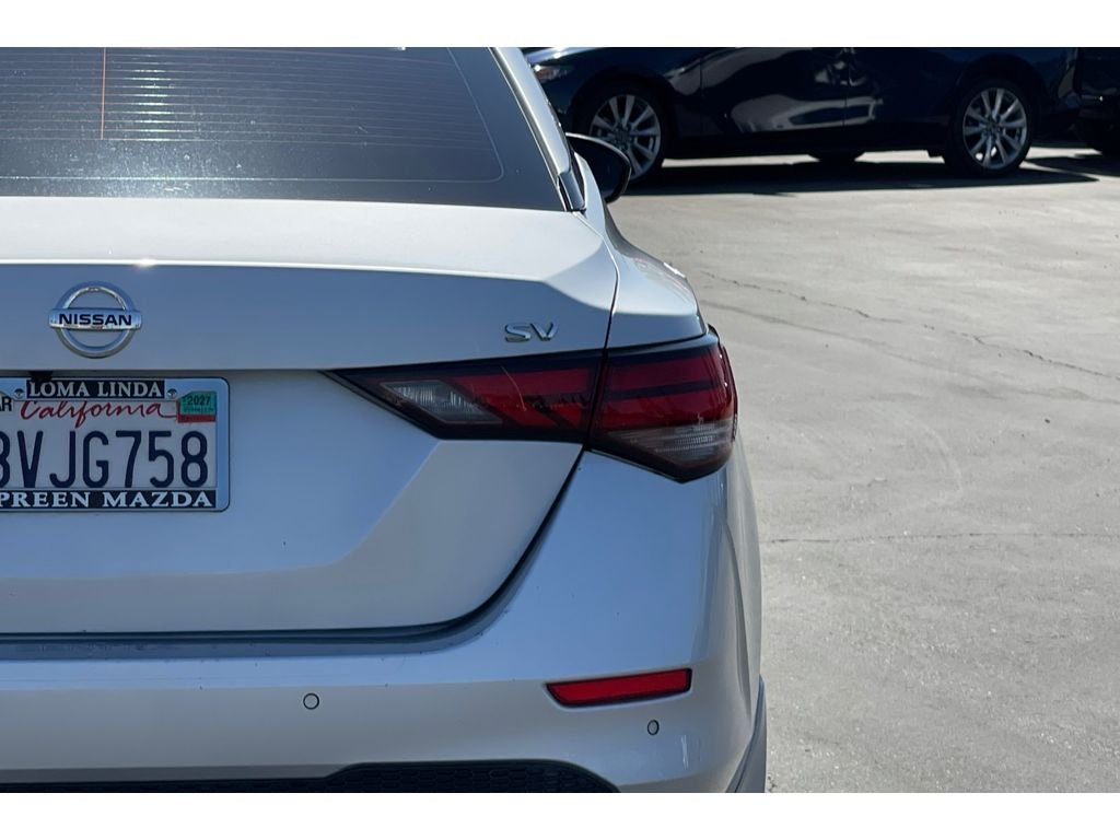 Used 2021 Brilliant Silver Metallic Nissan SV image 17