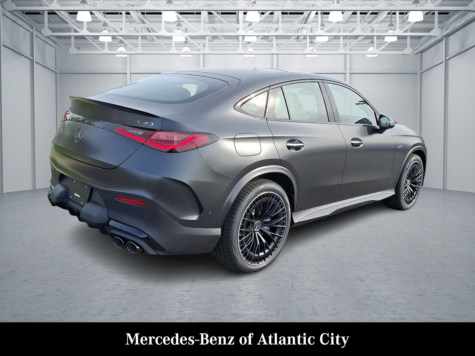 New 2026 MANUFAKTUR exclusive graphite grey magno Mercedes-Benz AMG® GLC 43 4MATIC Coupe image 4