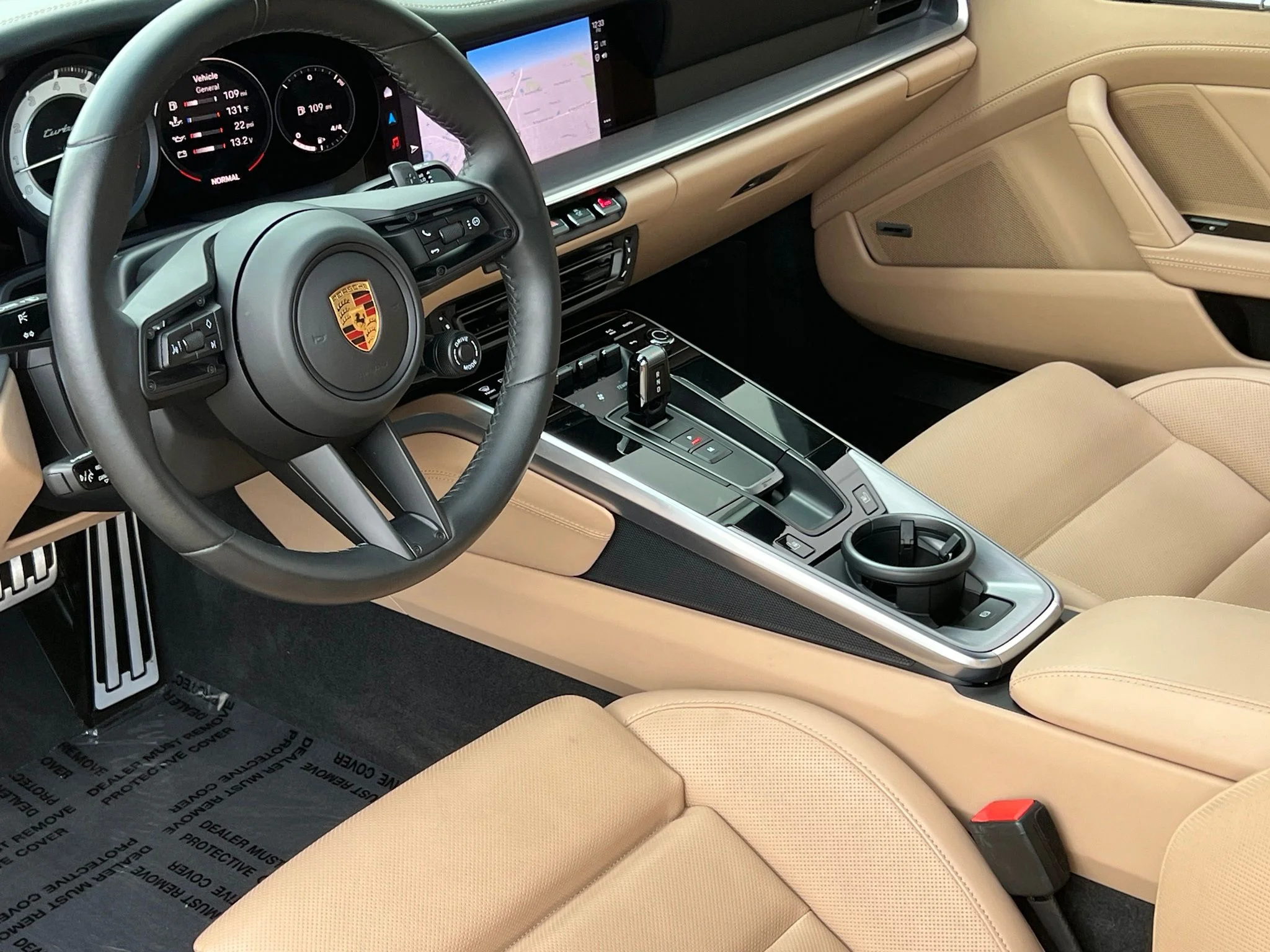Used 2023 Yellow Porsche Turbo S image 2