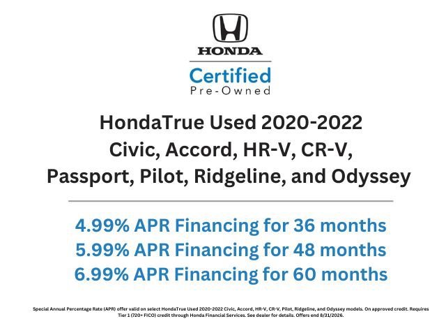 Certified Used 2020 Platinum White Pearl Honda EX-L AWD image 3
