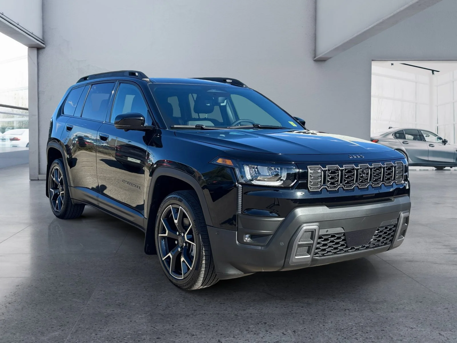 New 2026 Diamond Black Crystal Pearl Jeep Overland image 7