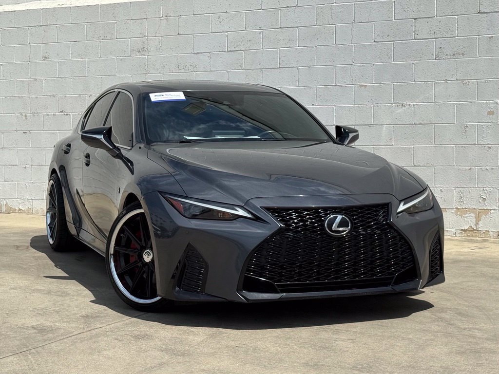 Certified Used 2021 Gray Lexus 350 F SPORT image 3