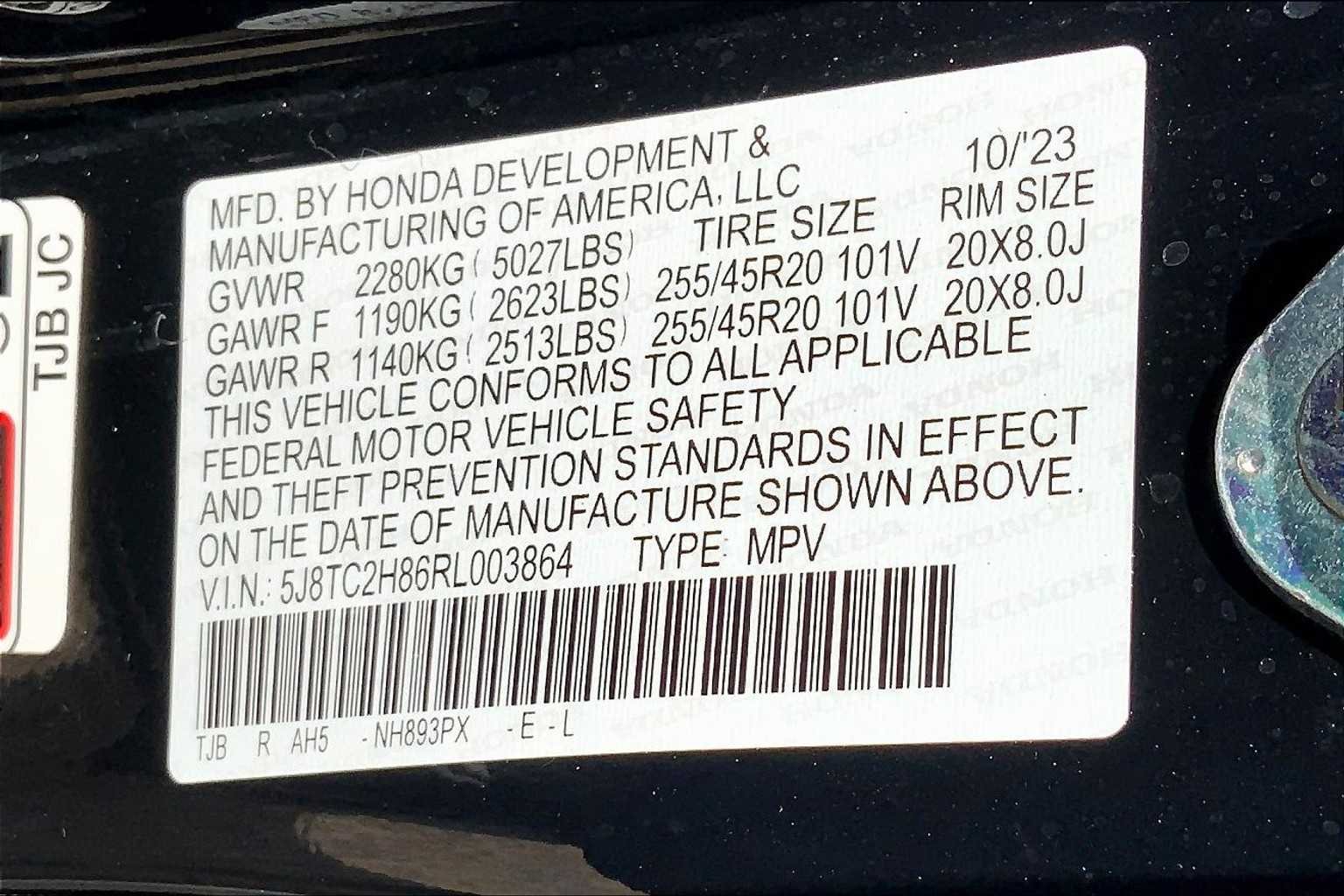 Certified Used 2024 Majestic Black Pearl Acura w/A-Spec Advance Package image 36