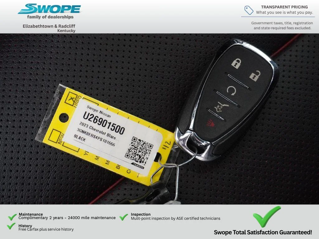 Used 2023 BLACK Chevrolet RS image 32