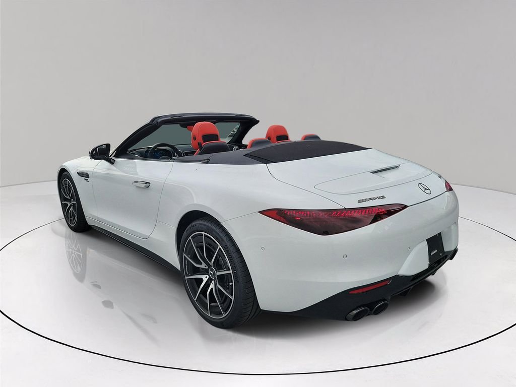 New 2027 MANUFAKTUR Moonlight White Metallic Mercedes-Benz AMG® SL 43 Roadster image 5