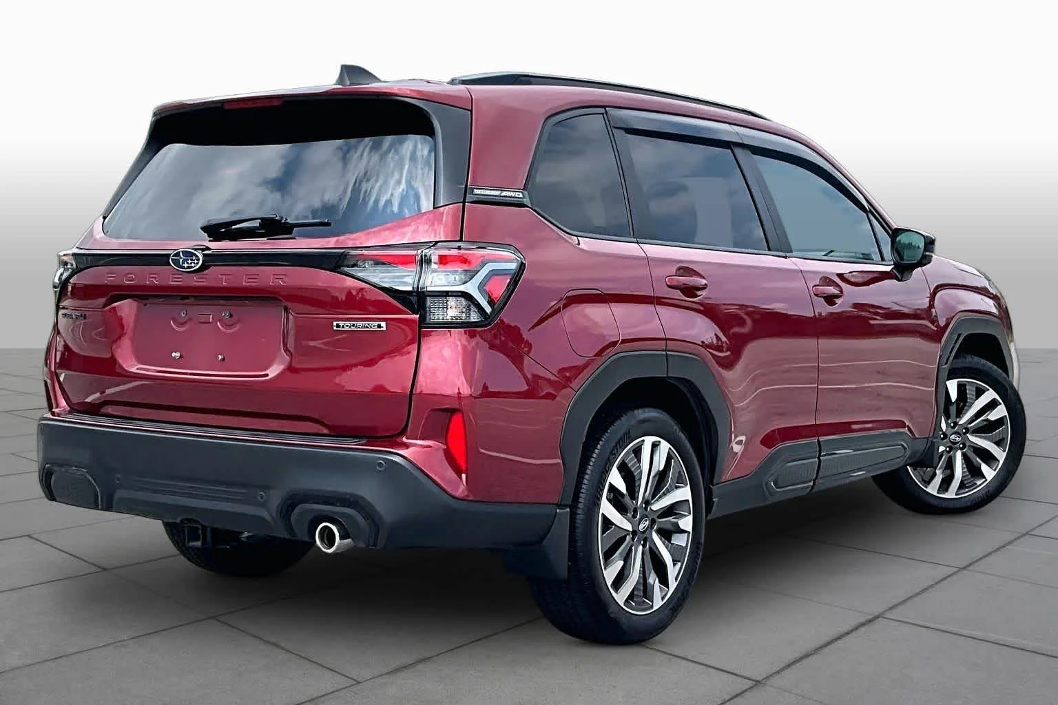 Used 2025 Crimson Red Pearl Subaru Touring image 10