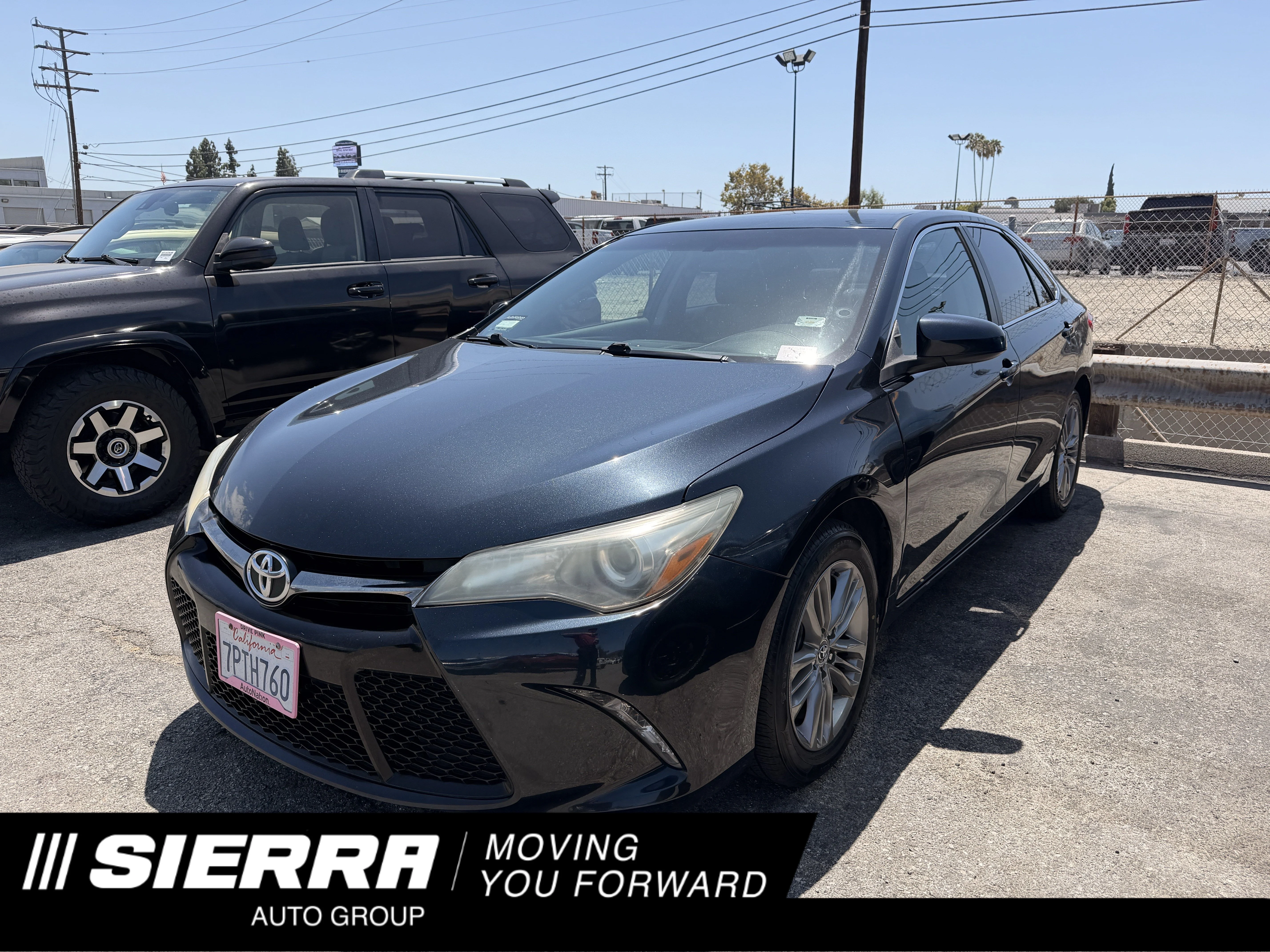 Used 2016 Cosmic Gray Mica Toyota SE image 1