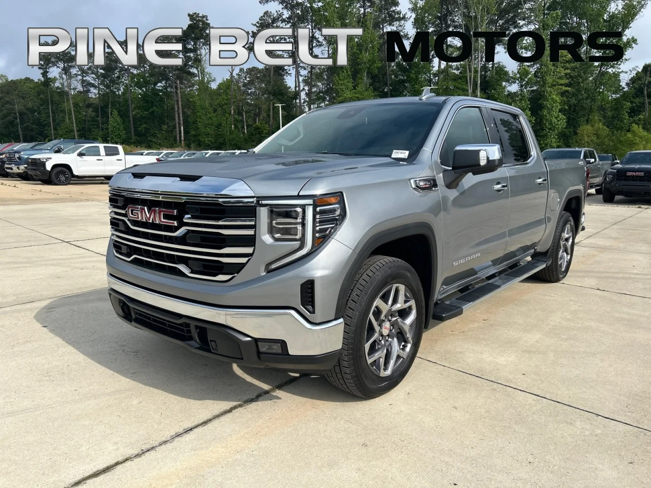 New 2026 Sterling Metallic GMC SLT image 1