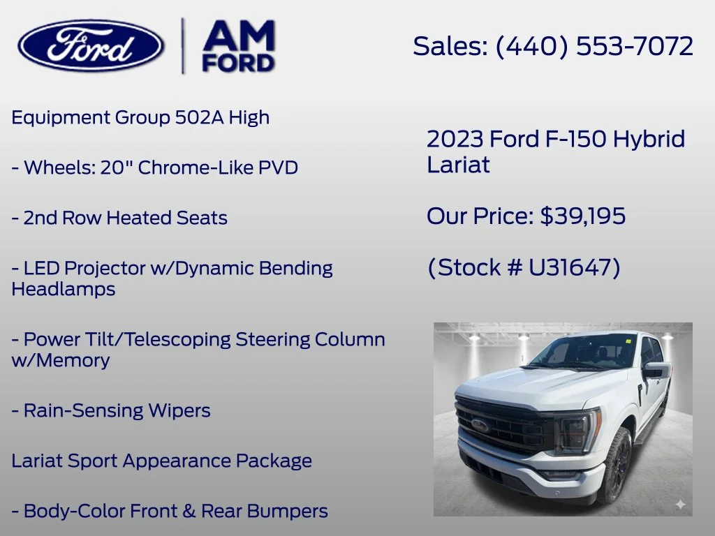 Certified Used 2023 Avalanche Ford Lariat image 14