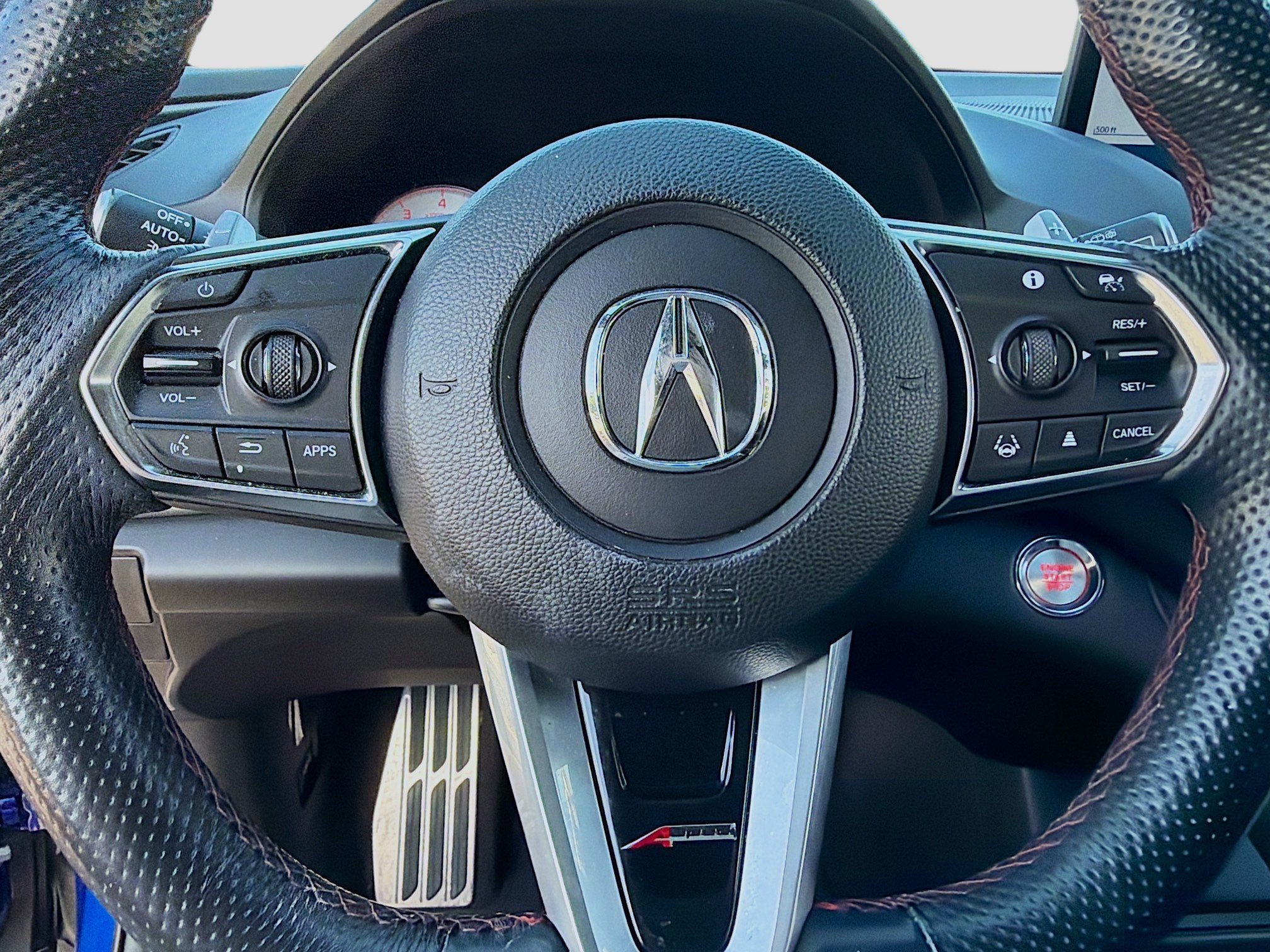 Used 2022 Apex Blue Pearl Acura w/A-Spec Package image 18