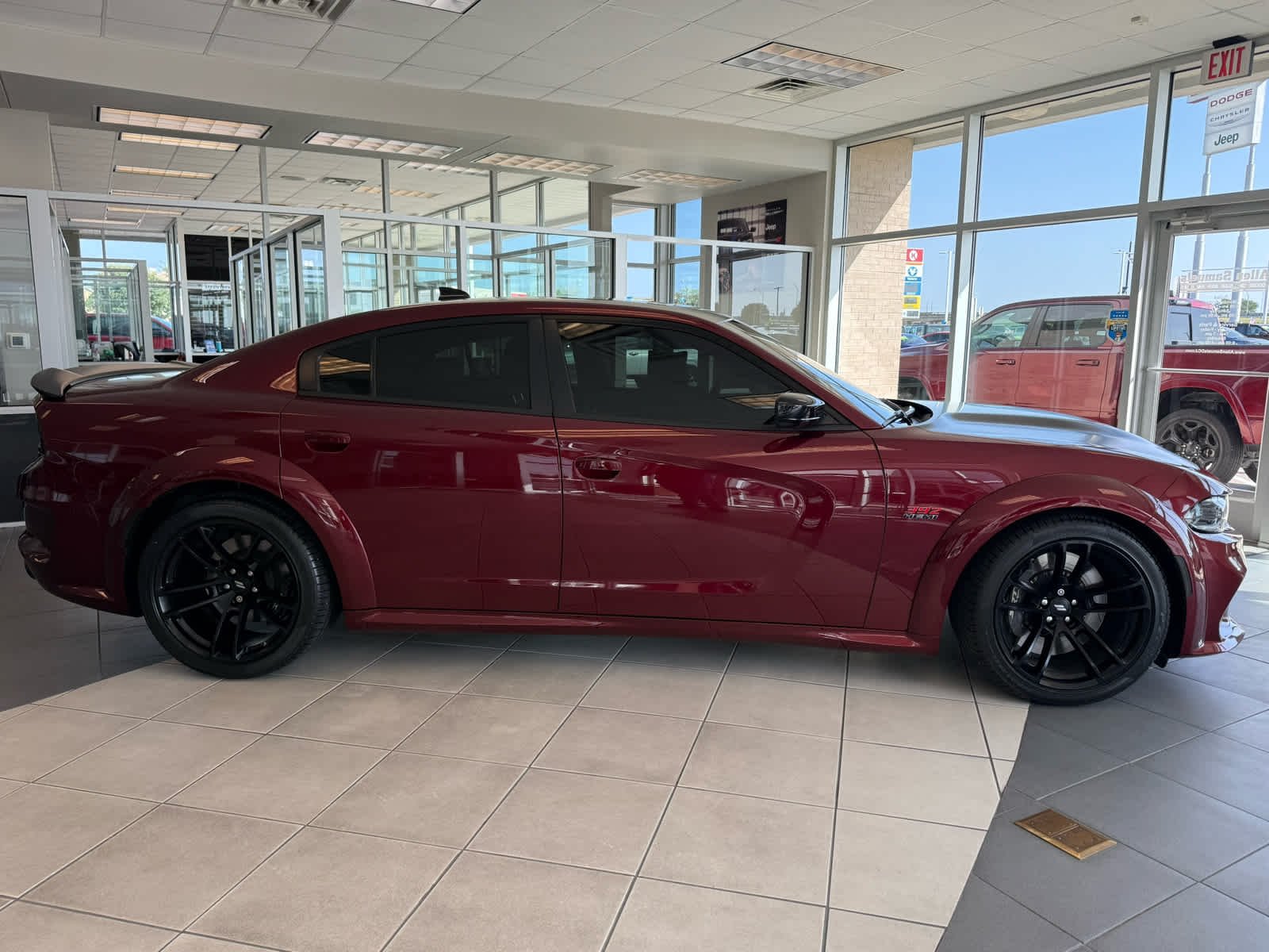 Certified Used 2023 Octane Red Pearlcoat Dodge Scat Pack Widebody image 5