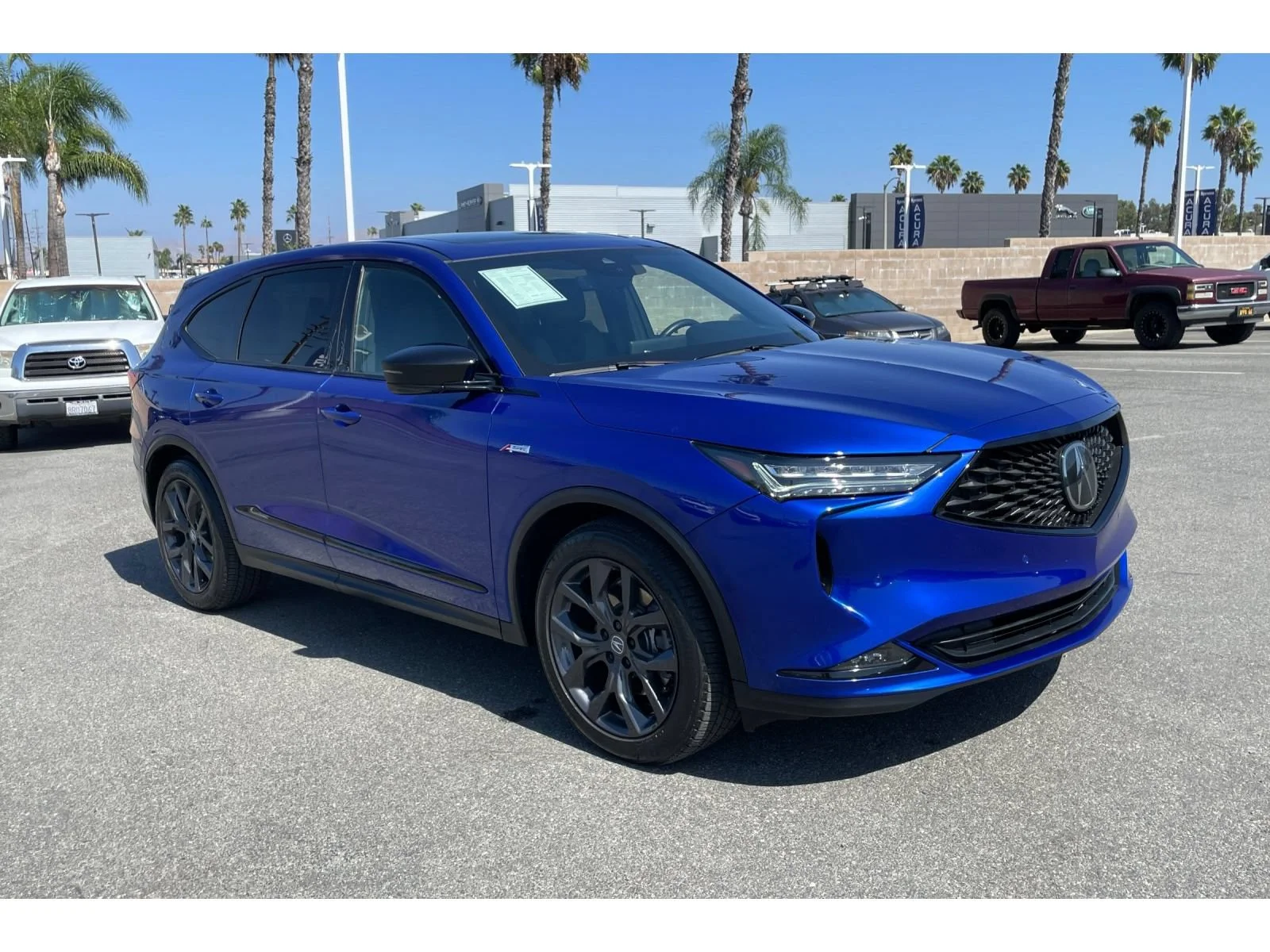 Used 2023 Apex Blue Pearl Acura SH-AWD with A-Spec Package image 62