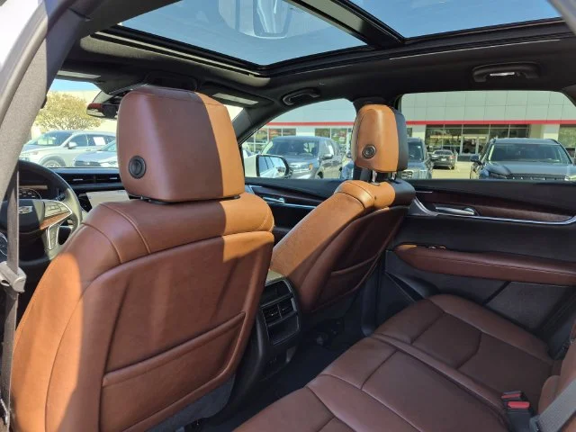 Used 2024 Crystal White Tricoat Cadillac Premium Luxury image 16