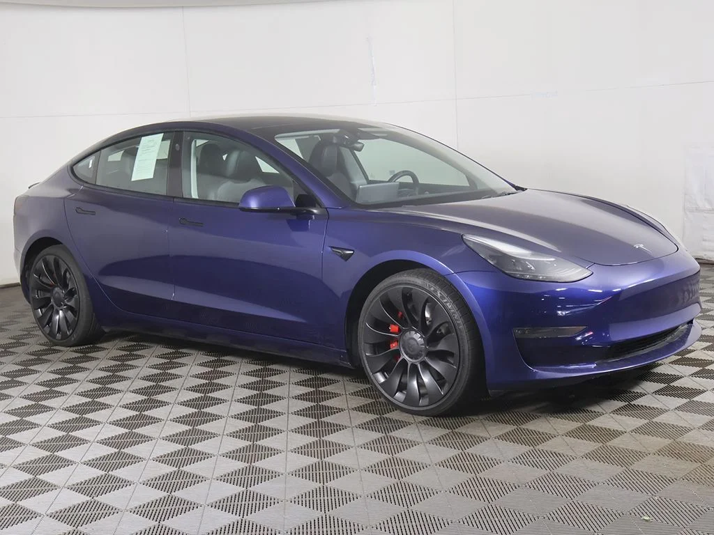 Used 2023 Tesla Model 3 Performance with VIN 5YJ3E1ECXPF581607 for sale in Bedford, OH