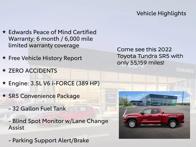 Used 2022 Red Toyota SR5 image 9
