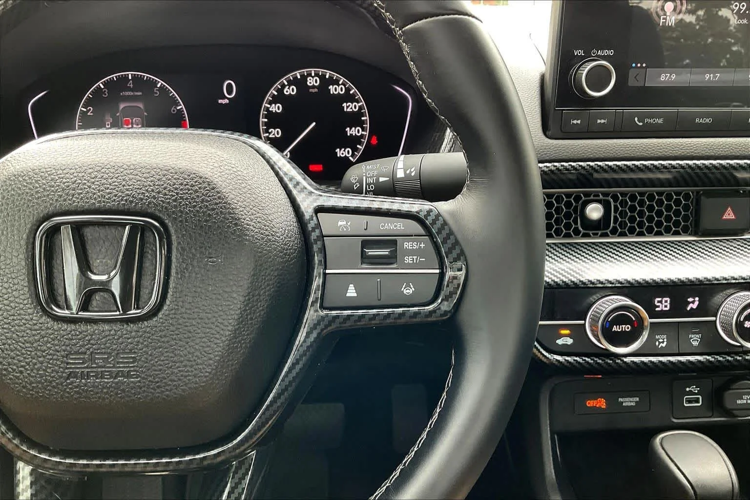 Certified Used 2022 Morning Mist Metallic Honda EX image 25